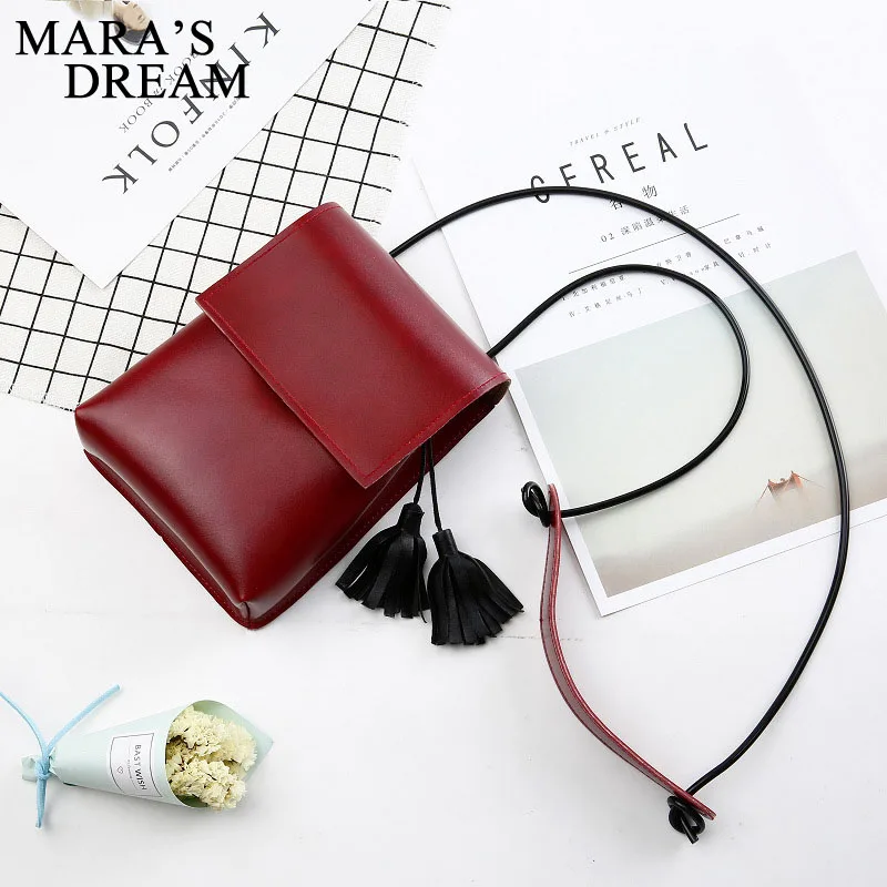 مارا حلم جديد النساء Shouler حقيبة شرابة رفرف حقيبة البسيطة المرأة رسول Crossbody أكياس حبال الكتف بو حقائب يد جلدية المحافظ