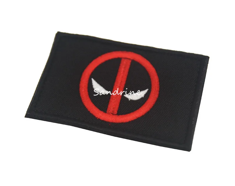 Военные армейские тактические вышитые нашивки Deadpool для одежды эмблема|embroidery