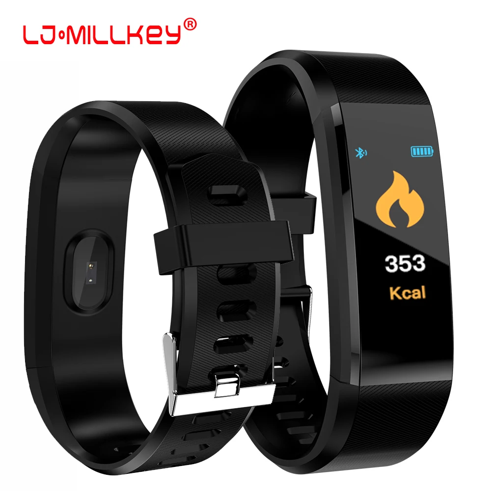 

New Smart Wristband Men Women Sport Smart Watch Fitness Tracker Heart Rate Monitor Blood Pressure smart band for ios android