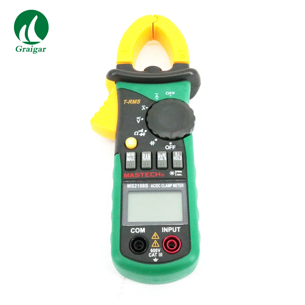 

High quality MS2108 True RMS DC Current Digital Clamp Meter