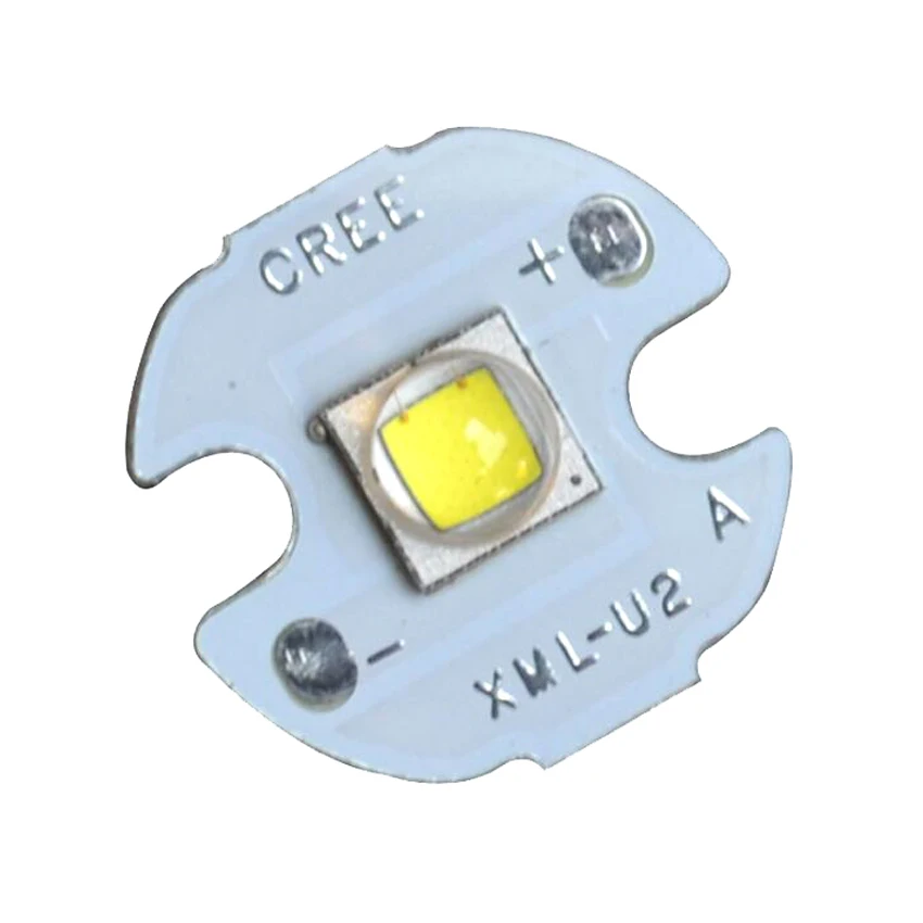 

16mm XM-L2 T6 10W LED Emitter Diode Chip Bulb High Power LED Lamp Light LED Moulde with 16mm Aluminum base board