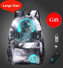  New Anime School Backpacks for Kids Bags Children Backpack with Pencil Bag and Anti-theft Lock Boys Girls Teens Student Book Bag 