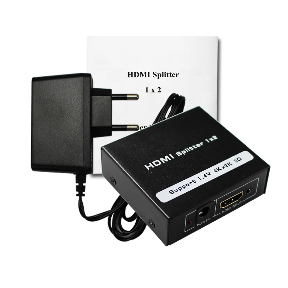  Vendita al dettaglio di HDMI SPlitter 1X2 contempla Tutta la HD 1.4 un ingresso HDMI 2 uscita HDMI 