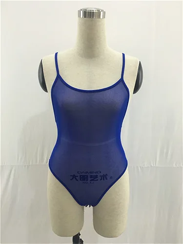 2019 Sexy Bodysuit Women Transparent Mesh Bodysuit Rompers Clubwear Solid Casual Basic Strap Summer Bodycon Jumpsuit Overalls