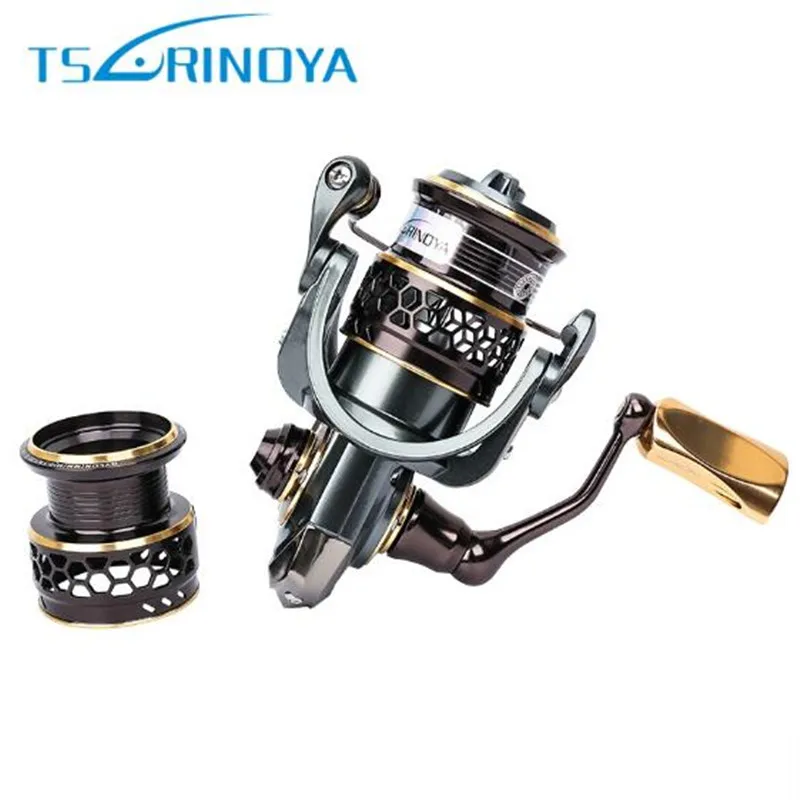 

TSURINOYA Jaguar 1000 2000 3000 Spinning Fishing Reel 5.2:1 10BB Spare Spool Fishing Reels Moulinet Peche Carp Reel Hot Wheels