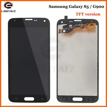 

Brightness Adjustbale G900F LCD For Samsung Galaxy S5 I9600 SM-G900 LCD G900F G900M Display Touch Screen G900A G900T G900P G900