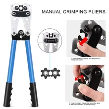 Newly Wire Crimper Cable Crimp Electric Tube Crimping Hand Tool Battery Lug DAG-ship Newly Wire Crimper Cable Crimp Electric Tube Crimping Hand Tool Battery Lug DAG-ship