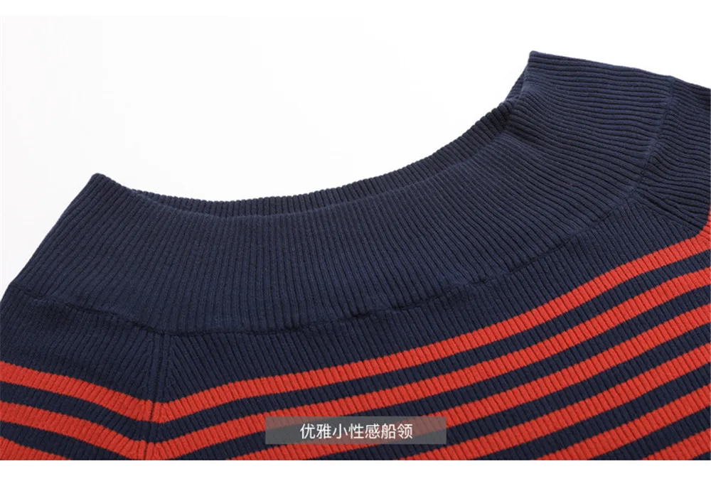 Fashion Autumn Off shoulder Sweater Dress 2017 High Quality Long Sleeve Off Shoulder Slash Neck Knitted Party Dress For women (9)