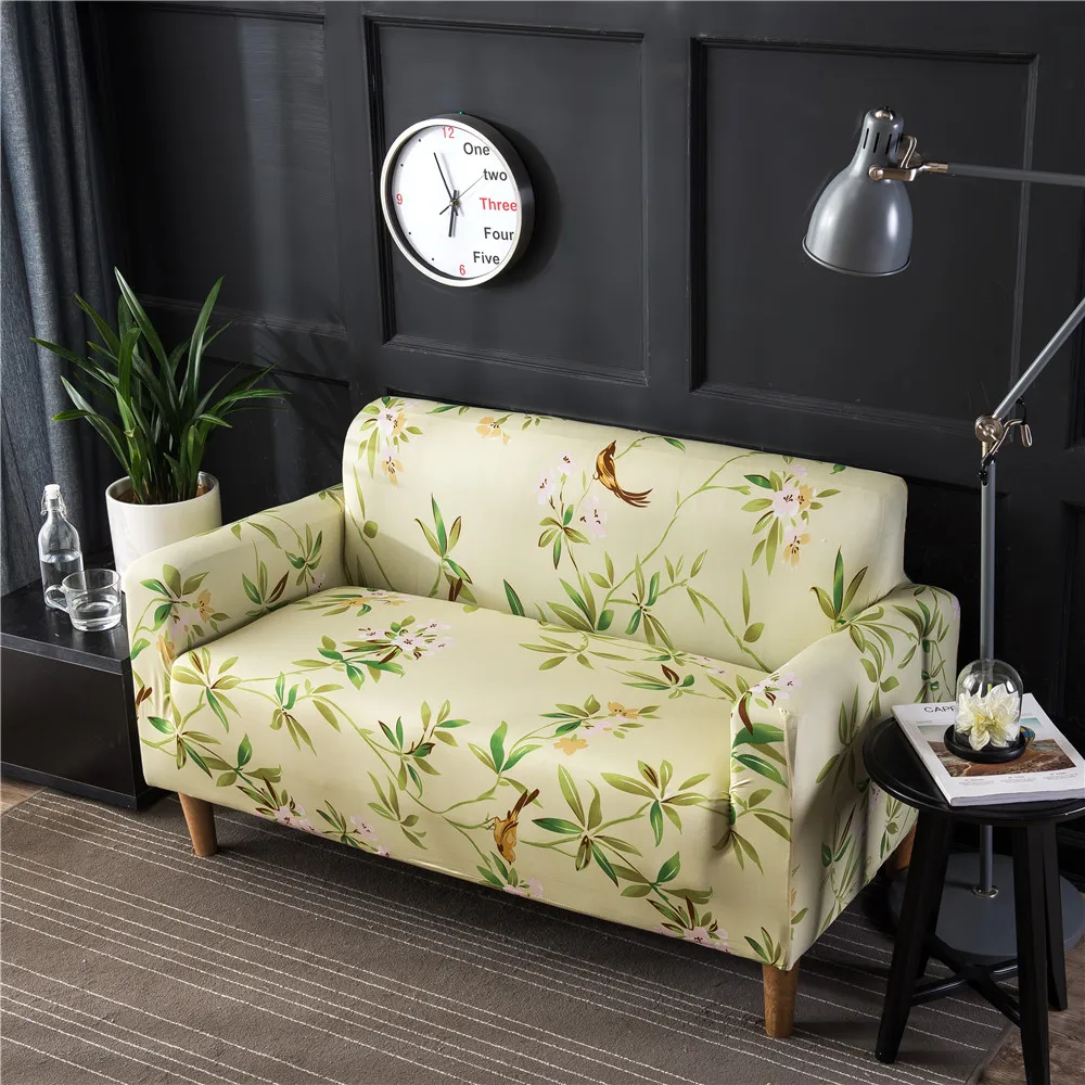 Slipcovers эластичный чехол для дивана все включено нескользящий секционный эластичный чехол для дивана с принтом протектор дивана кресло полотенце