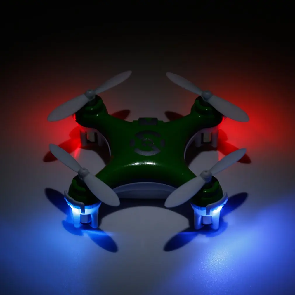 Green RC Quadcopter helicopters Mini for Cheerson CX10 2.4G 4CH 6Axis Radio Control Aircraft Mode Drone Remote Control Kids Toys