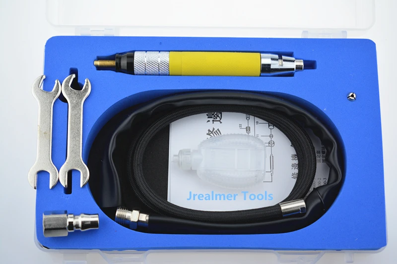 Jrealmer 3 мм/2,35 мм Воздушный микро шлифовальный станок, пневматический шлифовальный станок, шлифовальный станок с воздушным давлением, 1 шт