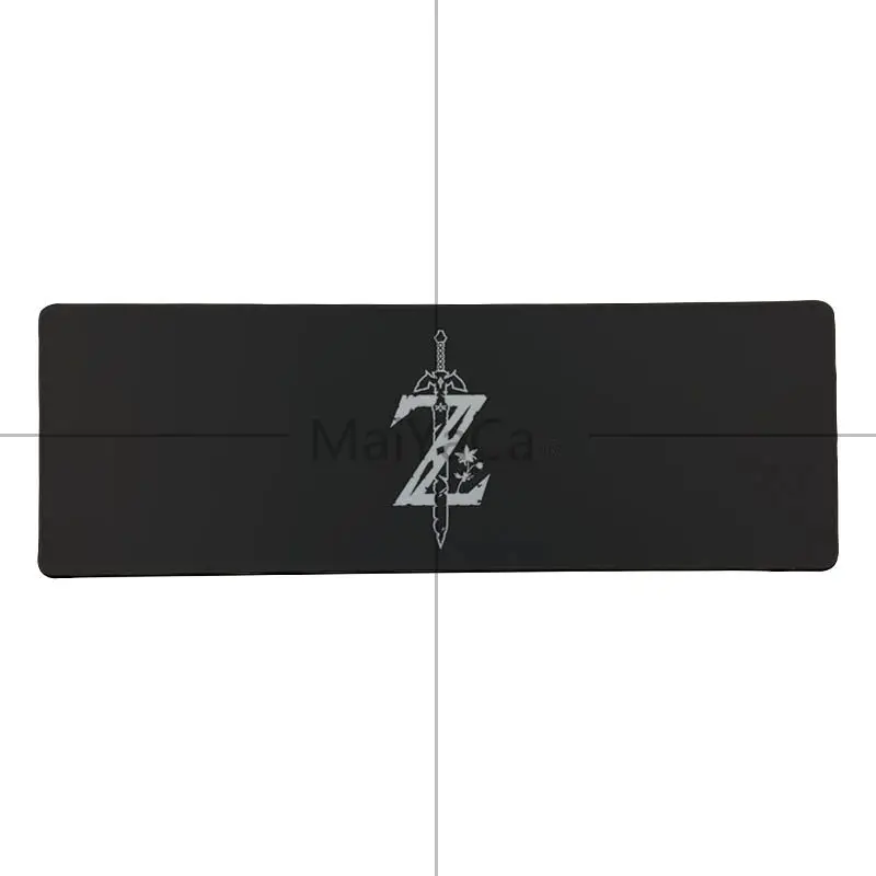 MaiYaCa дизайн Легенда о Zelda искусство и артефакт Комфорт Коврик для мыши фиксирующий край коврик для мыши коврик клавиатура Коврик, подложка под стол - Цвет: LockEdge 30x80cm