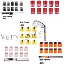 20 шт./партия, пластиковая железная насадка для гольфа, 355 для утюги для гольфа, пластиковая насадка для гольфа