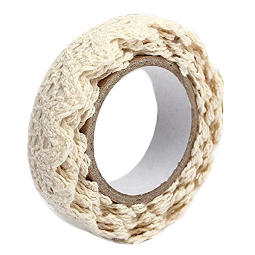 Roll Tape Lace Decorative Adhesive Sticker Galon Gift Masking Tape
