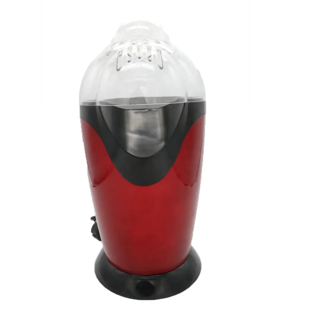 

Popcorn Machine Hot Air Popcorn Large Oil-Gauge Appliances AC 220-240V Design Red EU Plug Machine 1200W 50/60Hz