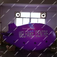 Горячая 4 м/13 футов длинный надувной дирижабль/надувной воздушный корабль/надувной рекламный блимп для мероприятий/быстрая DHL