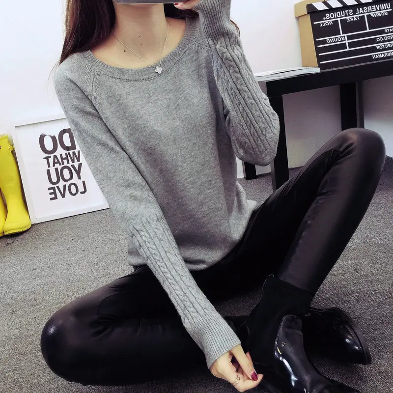 2019 Women Sweaters And Pullovers Hot Sweater Winter turtleneck sweater twisted thickening slim pullover OH100 | Женская одежда