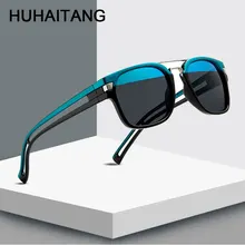 HUHAITANG Роскошные брендовые дизайнерские солнечные очки с покрытием для мужчин квадратные полые солнечные очки для женщин модные уличные мужские солнцезащитные очки