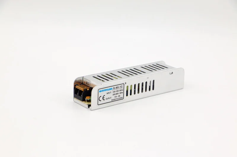 Полоса Тип DC 12V5A светодиодный выключатель питания 60 Вт безопасности/адаптер 110