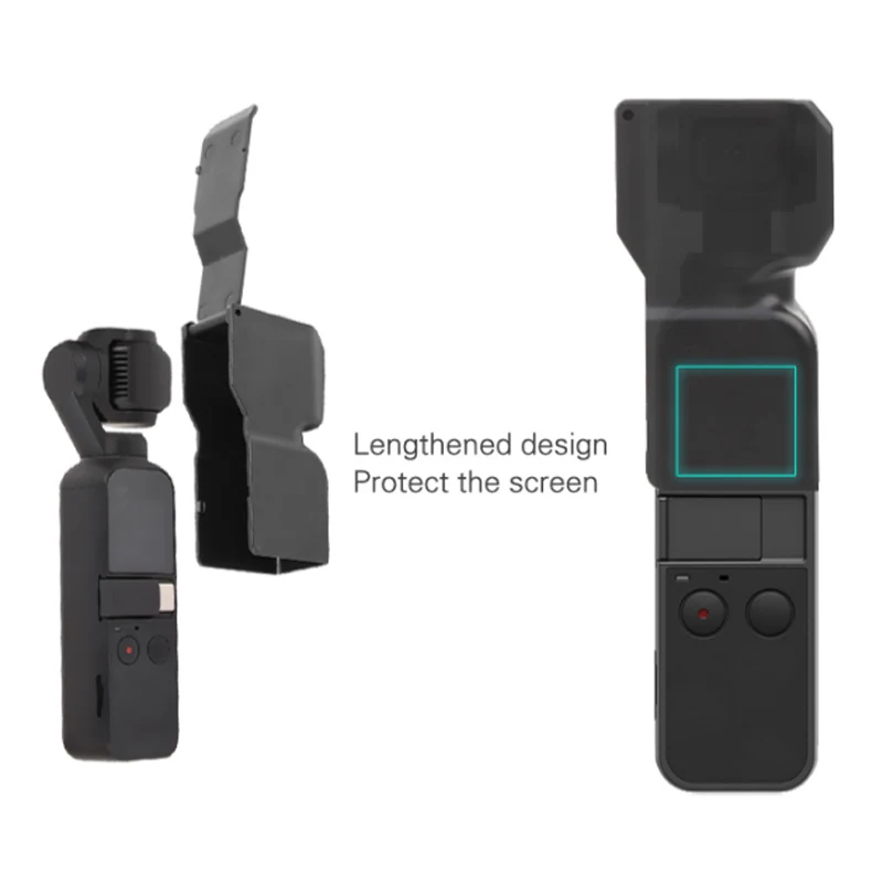 Удлиненная Защитная крышка для DJI OSMO POCKET Gimbal чехол для камеры Osmo Pocket Gimbal Защитная пленка для экрана