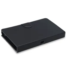 Черный чехол-подставка для NS switch консоли защитный кожаный флип-чехол Защита