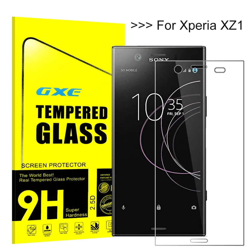 GXE 9H защитная пленка из закаленного стекла для Sony Xperia XZ1 5 2 &quotусиленная в
