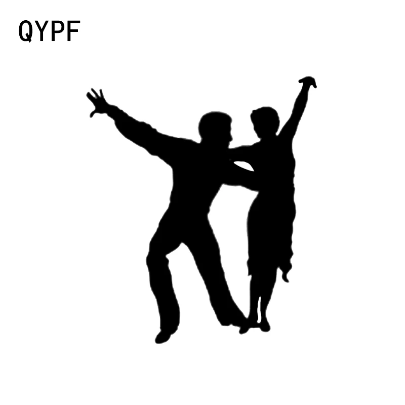 

QYPF 11.6*13.5 Coolest Break Dance Decor Car Sticker Vinyl Accessories Silhouette Graphic C16-2170