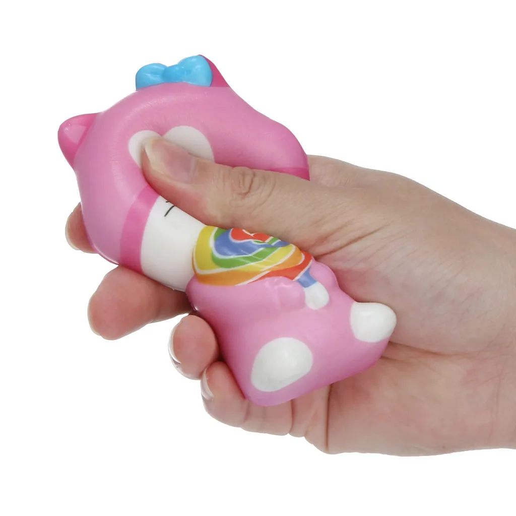 Игрушка-давилка Kawaii очаровательная игрушка для кошек медленно восстанавливающий крем Ароматизированная игрушка для снятия стресса