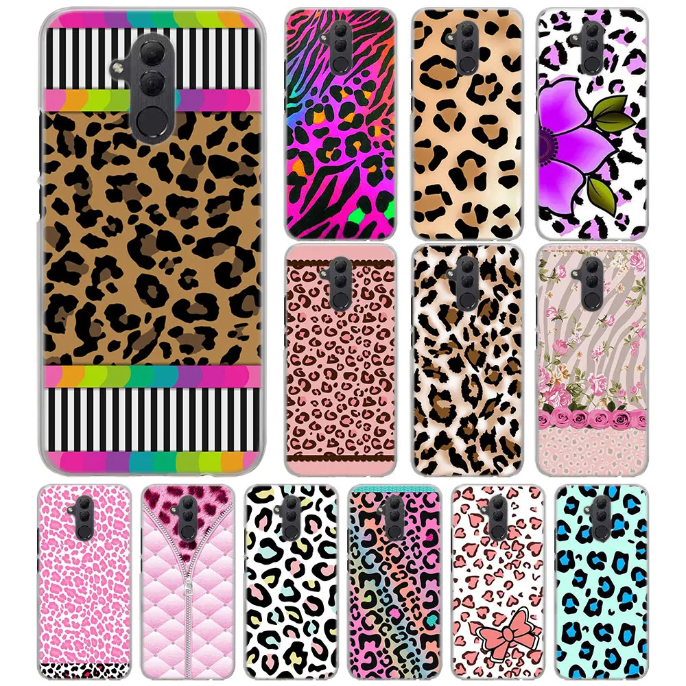 

pink leopard seamless Phone Case for Huawei Mate 20 Pro 20 Lite 10 Pro hard PC case for Huawei Mate 10 Lite Case Cover
