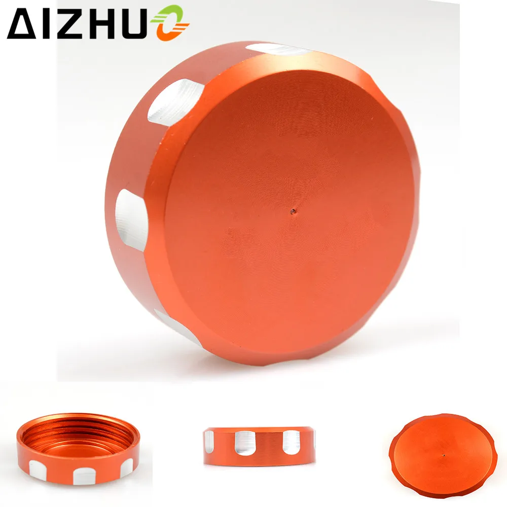 Motorcycle Rear Brake Fluid Reservoir Cover Cap CNC Aluminum Motorbike Accessories For KTM 125 200 390 Duke 2012 2013-2016