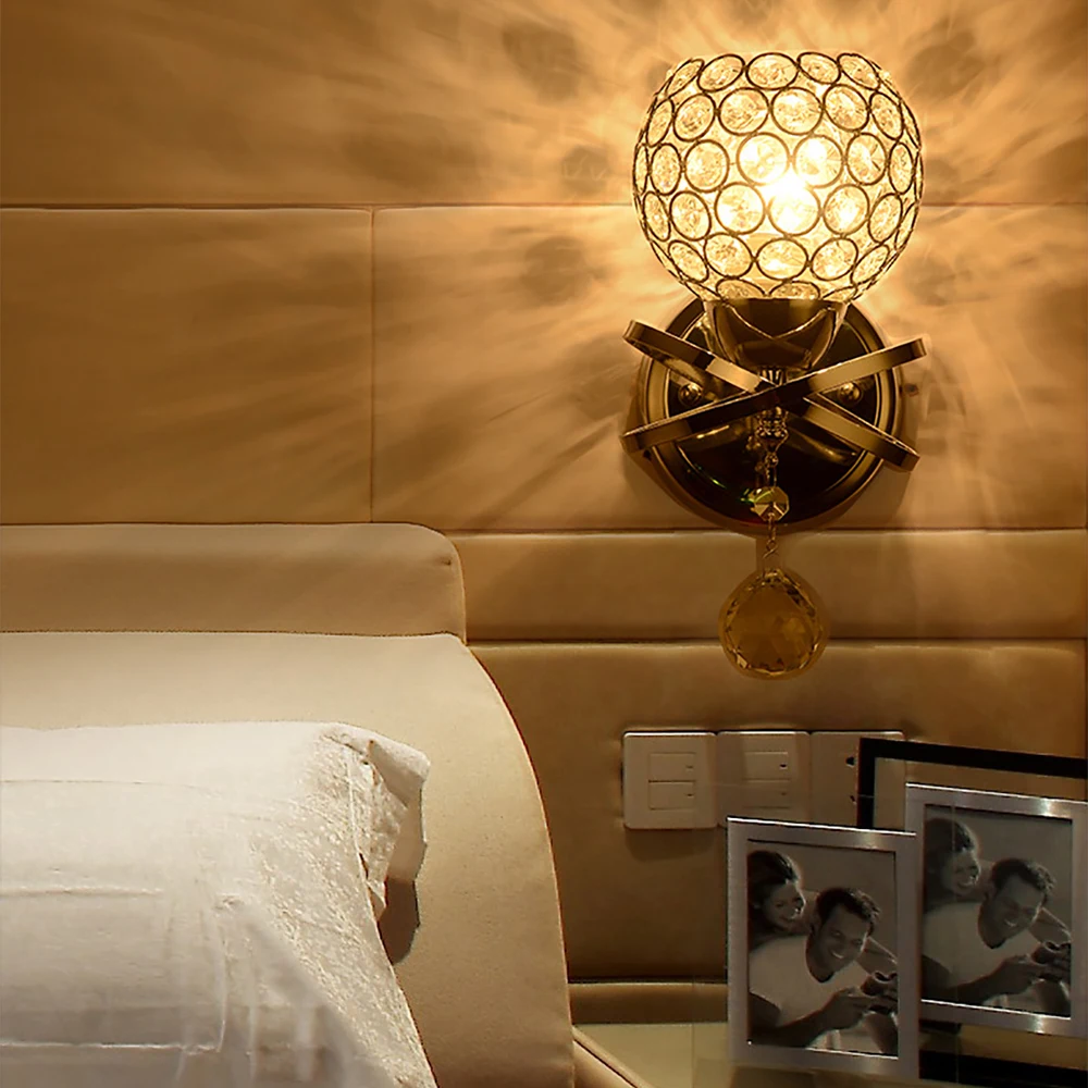 Eusolis Арт-Деко Настенные светильники Decoracao Quarto лампа для спальни современный