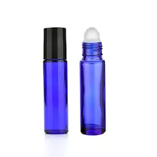 1 шт. флакон для духов с эфирным маслом пустой Голубой флакон 10 мл рулонный образец стеклянная бутылка MQT5956