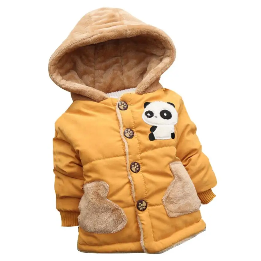 Пальто с капюшоном для маленьких мальчиков и девочек; сезон осень-зима; плащ; плотная теплая одежда; NO2