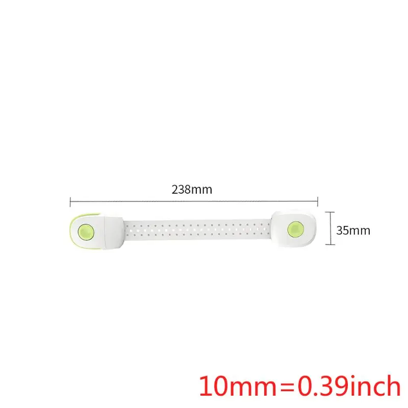 Регулируемая дверь замки ребенок доказательство шкафы крышка туалета ящика стиральная машина Jammer детей забота о безопасности младенца