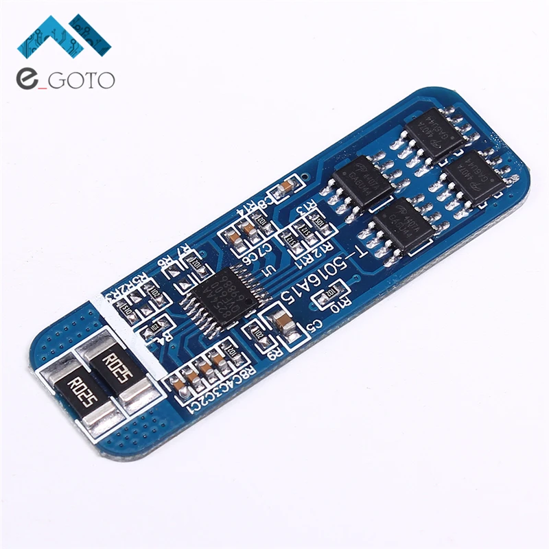 4S 8A 12.8V 18650 Lithium Iron Phosphate Battery Protection Board 50x16x2.6mm | Электронные компоненты и