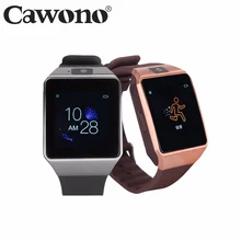 Cawono G12 Bluetooth Smart Watch with Camera Smartwatch Relogio Watch TF SIM Card for iPhone Samsung Huawei Android VS DZ09 GT08