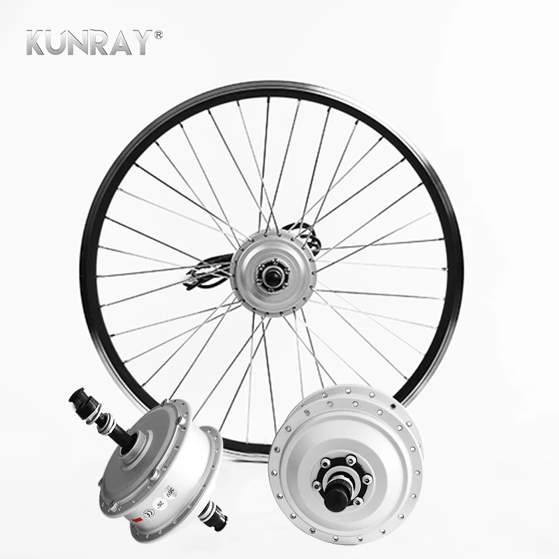 E Bike 36V 250W 26 inch Rear Wheel Kit Conversion Kit, Brushless Gear