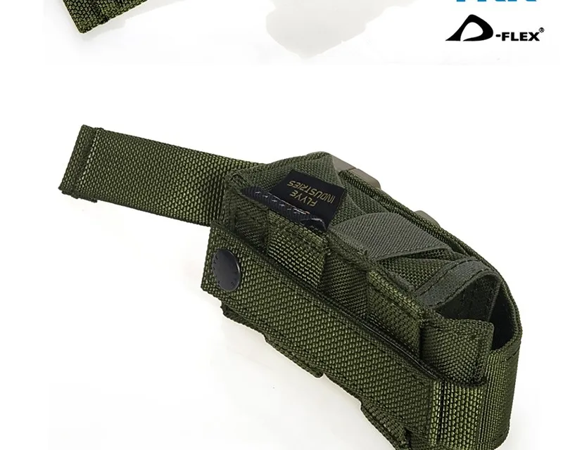 FLYYE FY-PH-C033 1000D CORDURA водонепроницаемый нейлоновый тактический фонарь Molle, сумка для инструментов(регулируемая