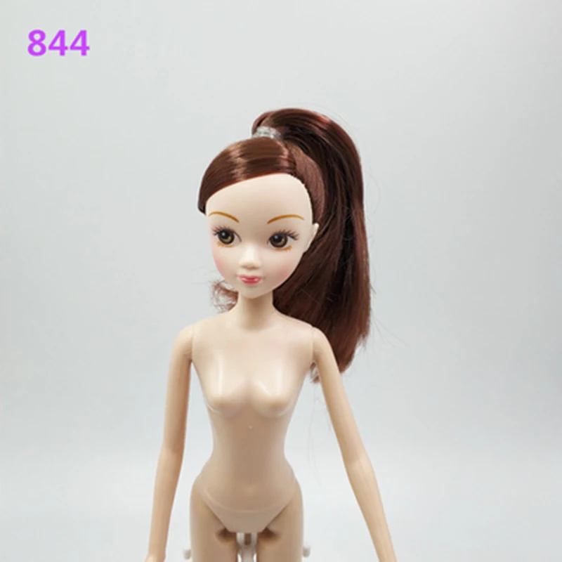 Allaosify Baby Обнаженная BJD детская голова тело сердце Yilijia куклы OB открытый глаз