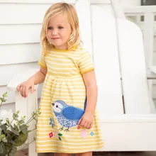 Toddler Dresses for Girls Clothes 2019 Brand Cotton Casual Princess Dress Birds Kids Dresses Children Clothing Baby Girl Dress Toddler Dresses for Girls Clothes 2019 Brand Cotton Casual Princess Dress Birds Kids Dresses Children Clothing Baby Girl Dress