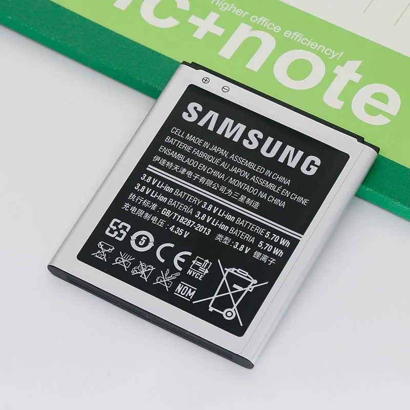 Оригинальный аккумулятор samsung B100AE для Galaxy Ace 3 S7270 S7272 S7260 S7262 S7273 S7390 S7392 S7898 G318 1500 мА