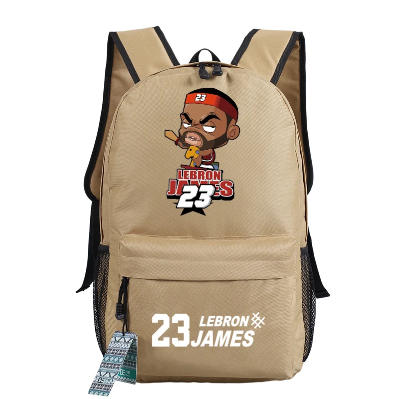

James Oxford Backpack Men Women Large Capacity Travel Backpack LBJ Basket Ball Rucksack Boys Girls School Bag Mochila Escolar