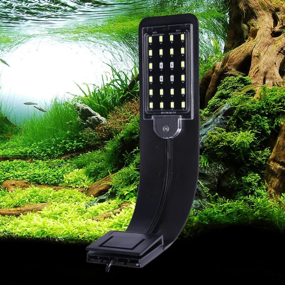 X5B EU/US Plug Super Slim LED Aquarium Light Plants Grow Light Aquatic