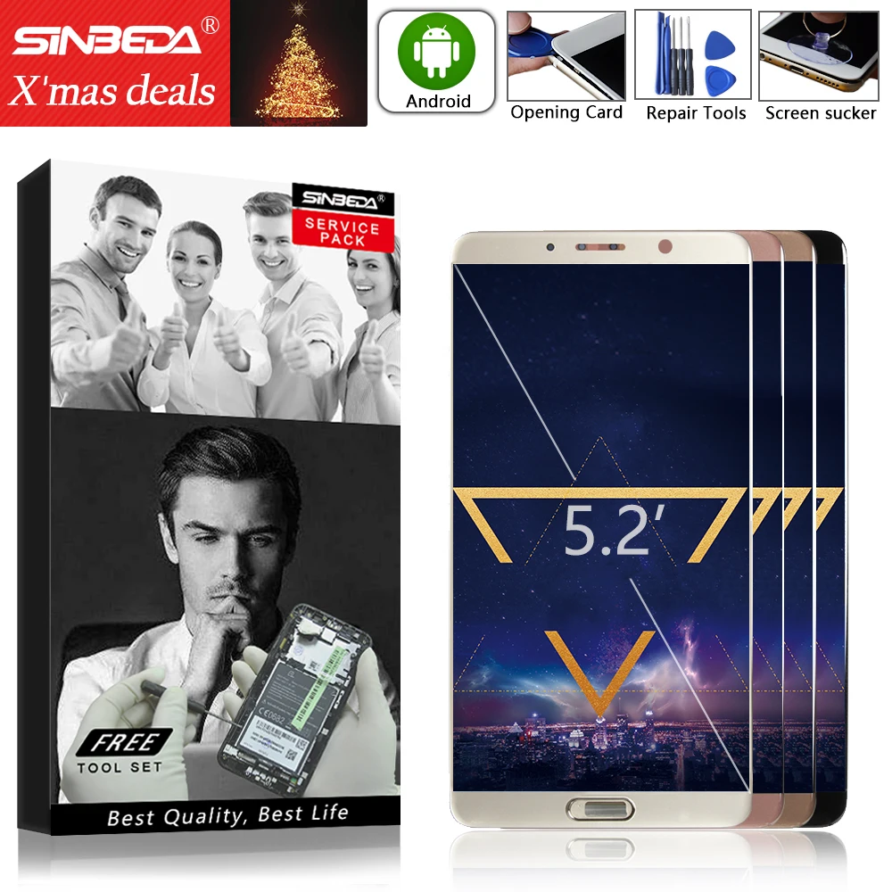 

Fingerprint 5.9" For HUAWEI Mate 10 LCD Display Touch Screen with Frame Digitizer For Huawei Mate10 LCD Display ALP-L09 L29 AL00