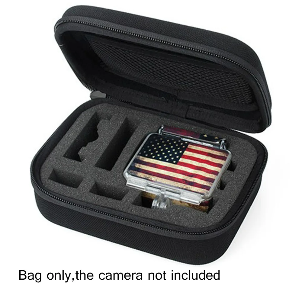 Besegad EVA Shockproof Hard Protective Bag Case for Go Pro GoPro Hero 5 4 3 2 Xiaomi Yi 2 4K 4 K Action Camera Sj4000 Accessory