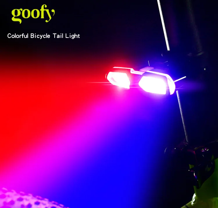 Top Bike Tail Light USB Rechargeable Warning Safety Bicycle Rear Light LED COB Light Cycling Flash Lamp MTB Road Bike Taillight 4