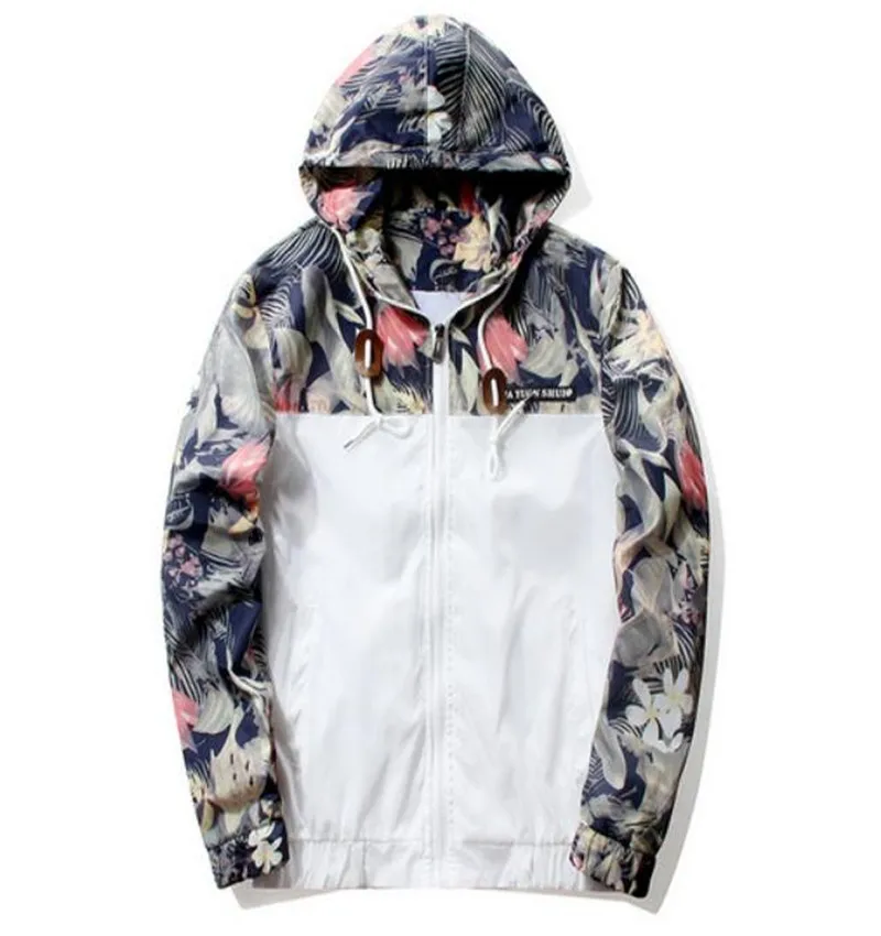 

Japanese Handsome Personality Letter 3 Cap Jacket Coats White and Black S-XXL Waterproof Windproof Sport Recreational Fishing