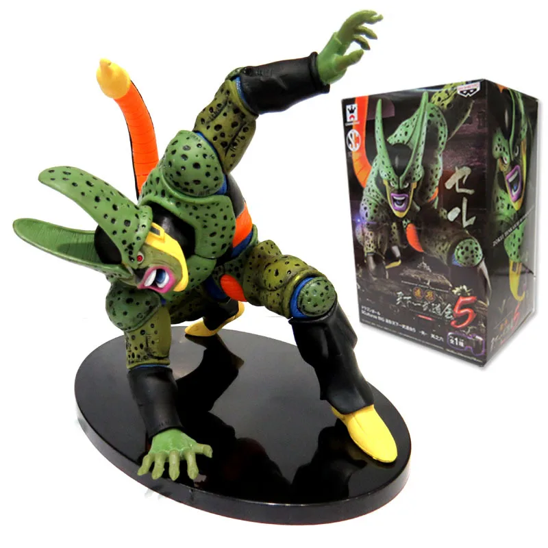 

2016 Sell Like Hot Cakes Dragonball Action Figure Cell Action Figure Hand Do 15cm Model Furnishing Articles Box-packed