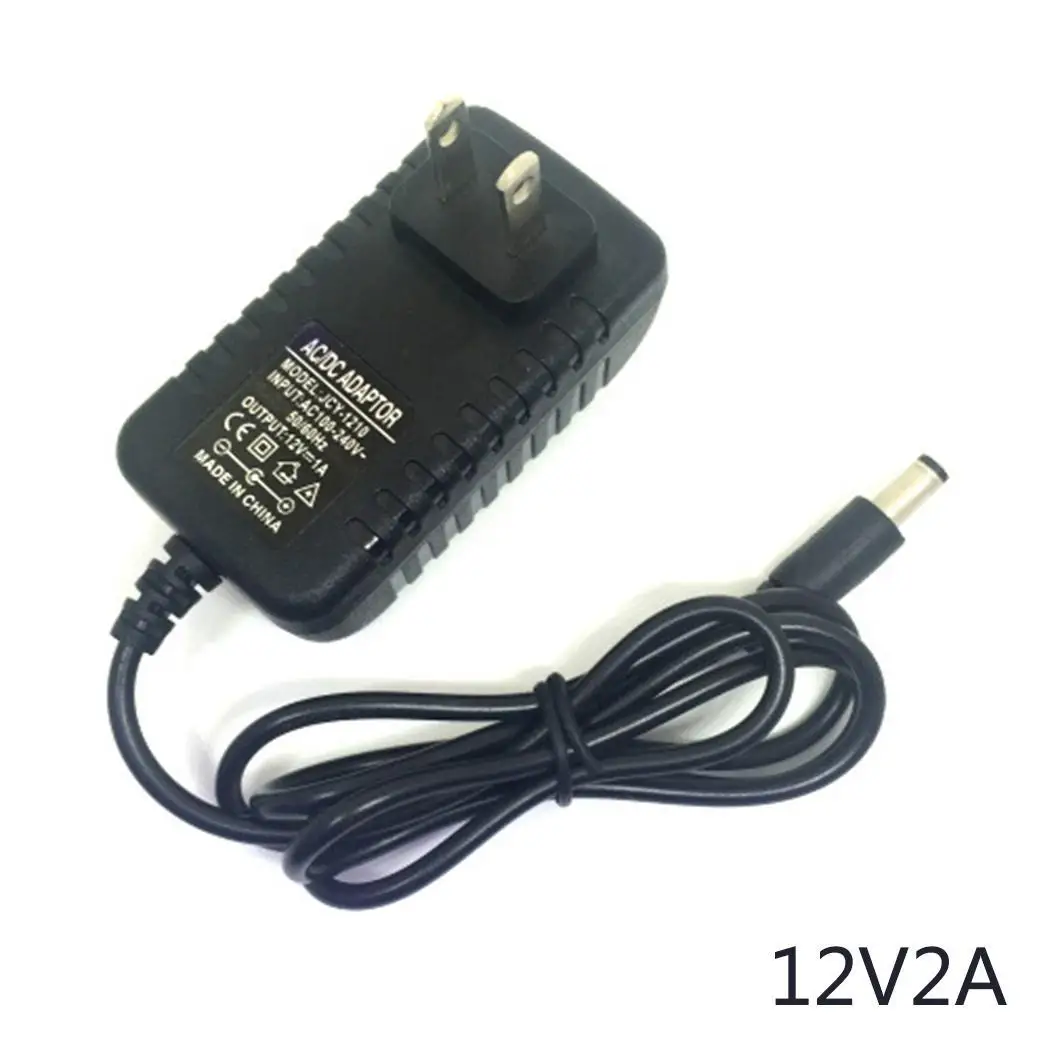 

12V2A DC Power Supply Adapter Power Adapter For LED String EU Plug, US Plug 24W AC100-240V 50-60Hz Light