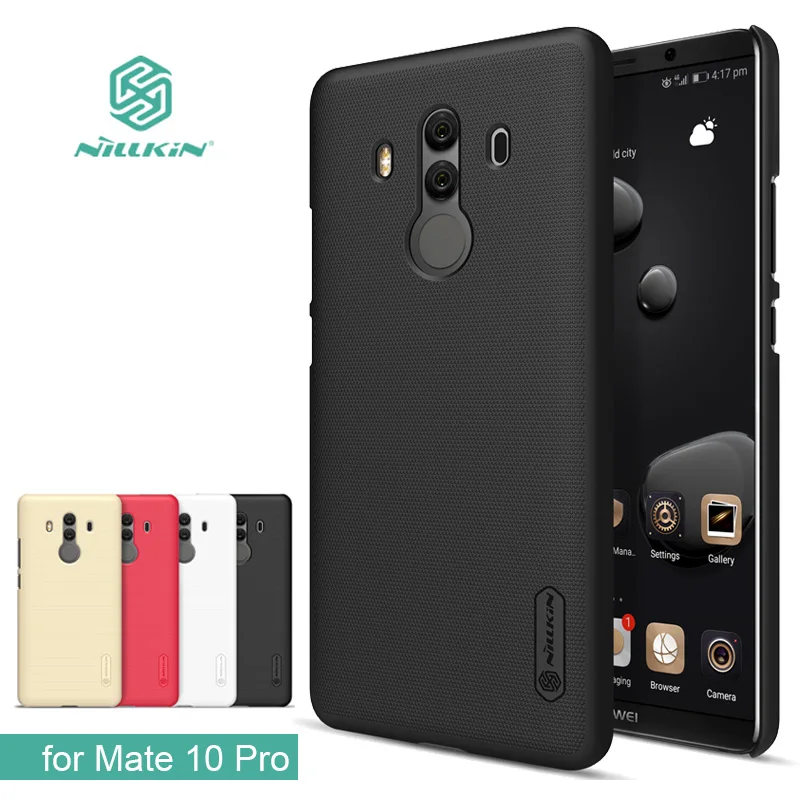 Чехол Nillkin для Huawei Mate 10 Pro суперматовый защитный жесткий чехол-накладка из ПК